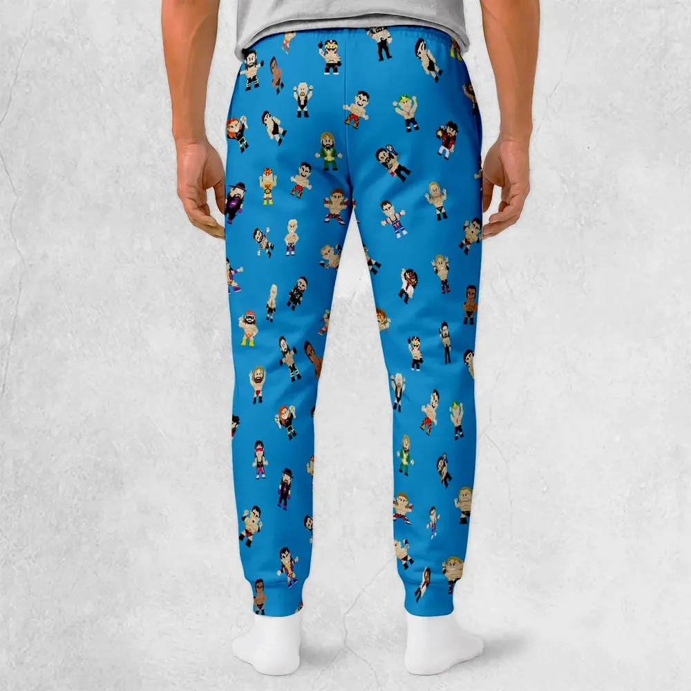 8-Bit Wrestlers Sweatpants - 2