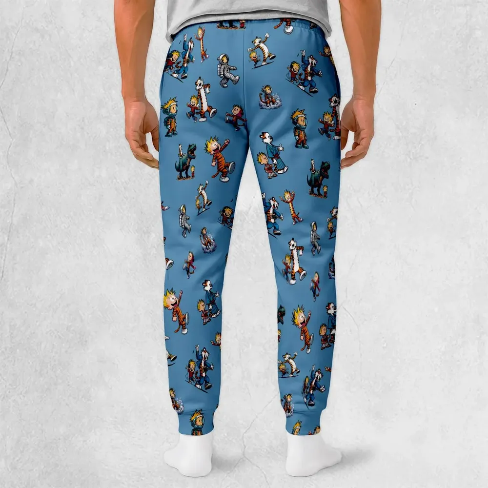 Comics Come To Life Calvin And Hobbes Sweatpants - 2