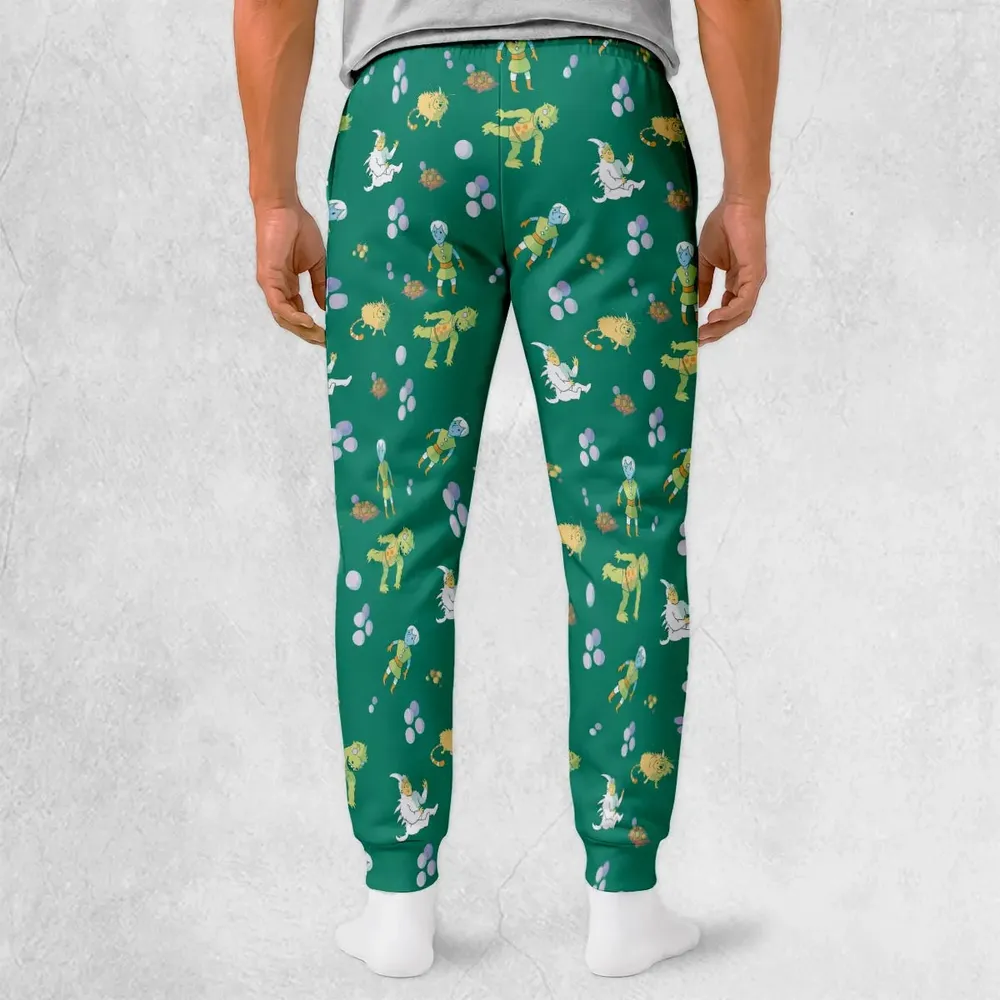 Gorn Alien Star Trek Sweatpants - 2