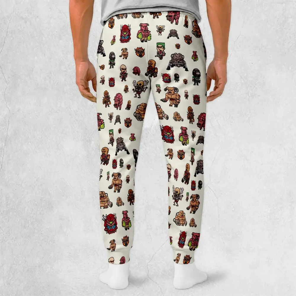 Doom Chibi Characters Sweatpants - 2