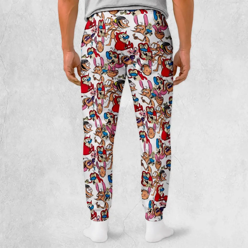 Insane Style The Ren and Stimpy Show Sweatpants - 2