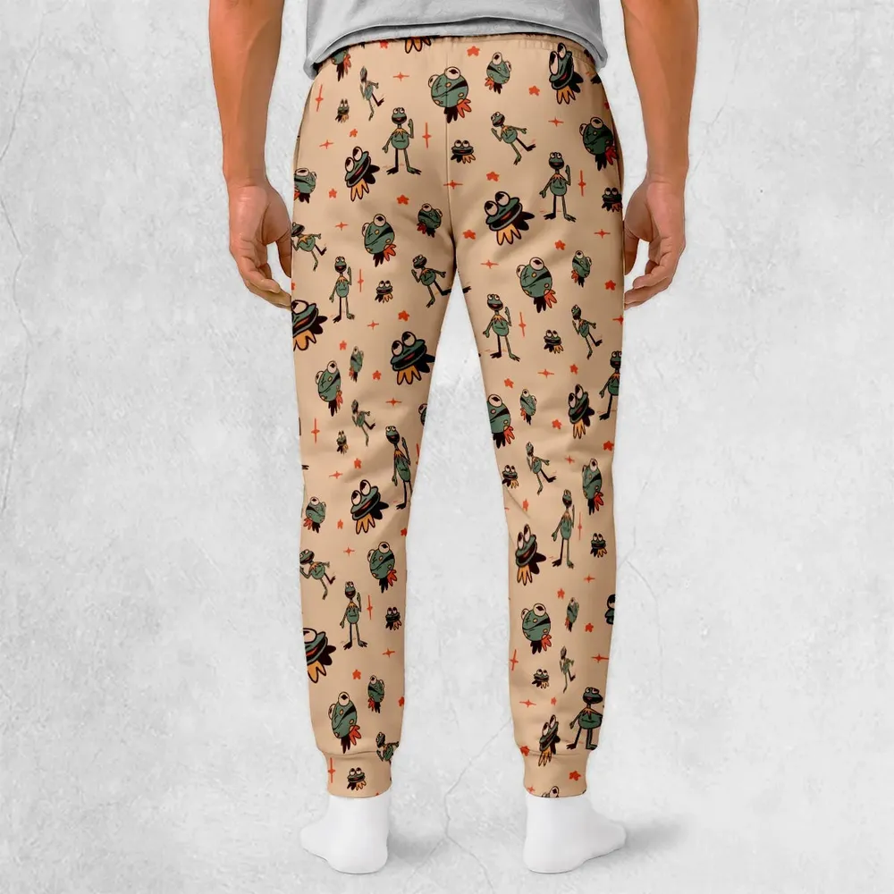 Kermit The Frog Doodles Sweatpants - 2