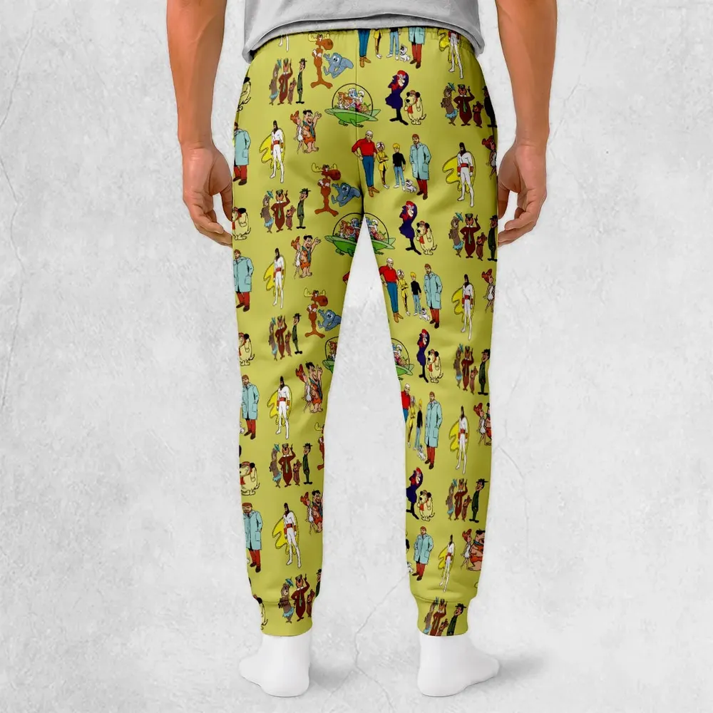 60s Cartoon Characters Sweatpants - 2