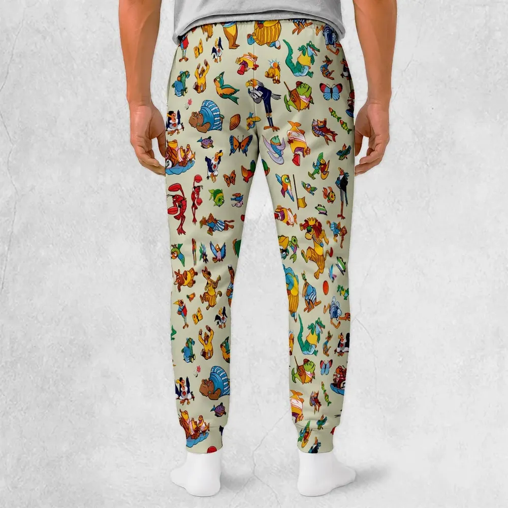 Bedknobs and broomsticks True Blue Team and the Dirty Yellow Team Sweatpants - 2