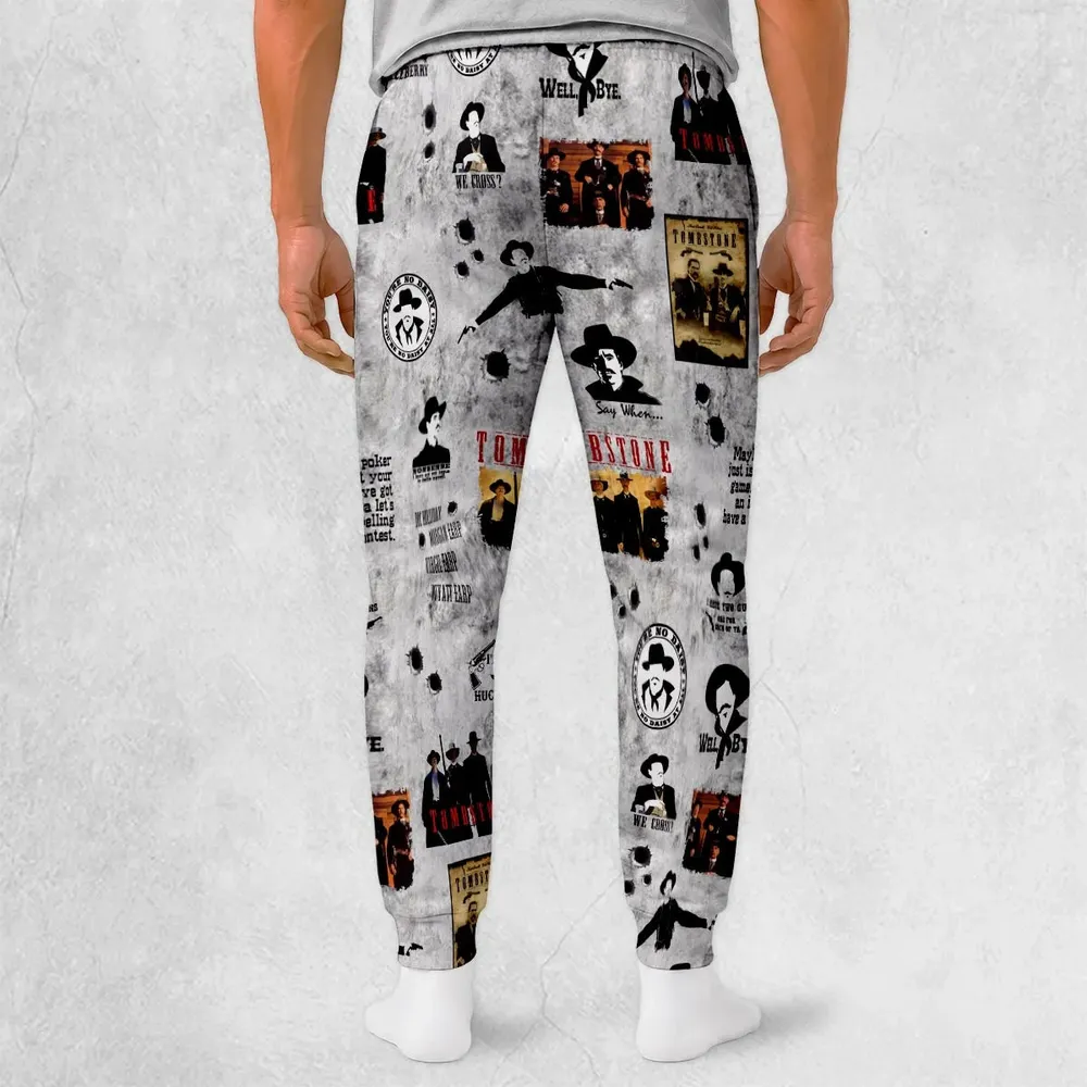 Classic Western Tombstone Sweatpants - 2