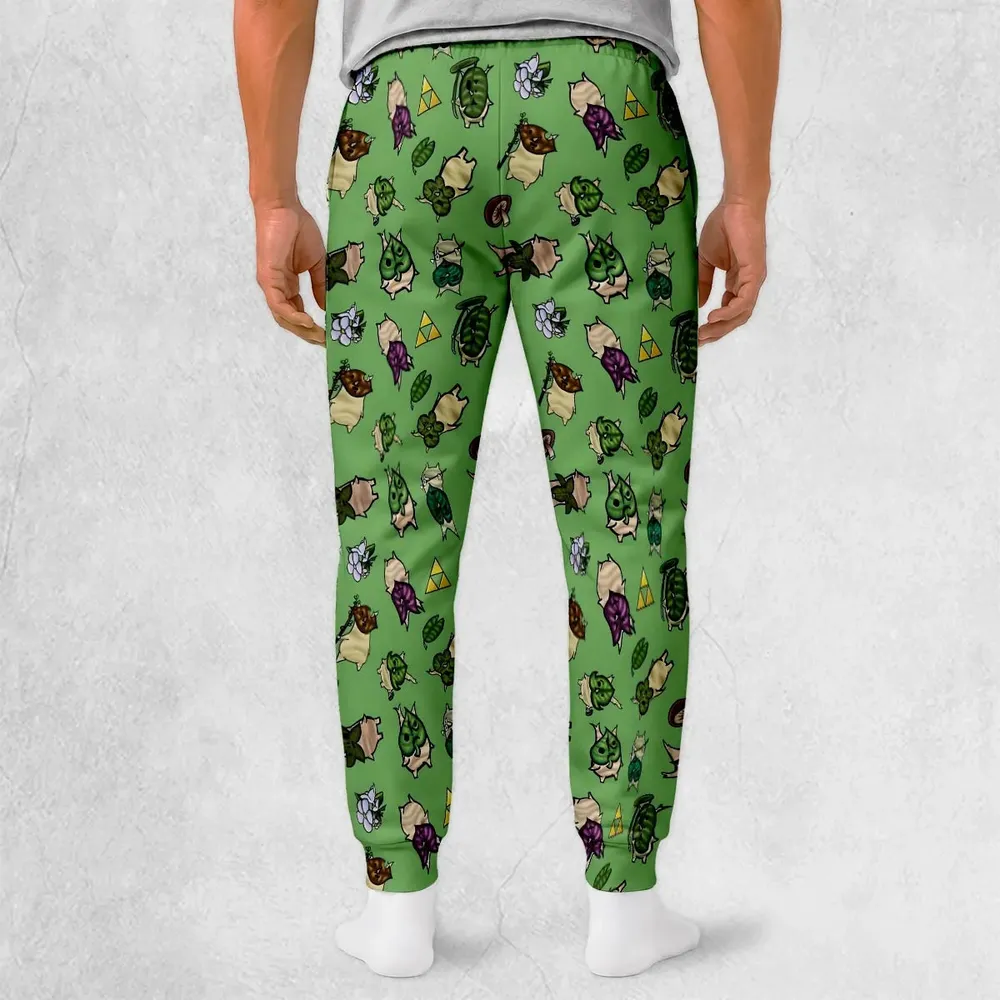 Korok Style The Legend of Zelda Sweatpants - 2
