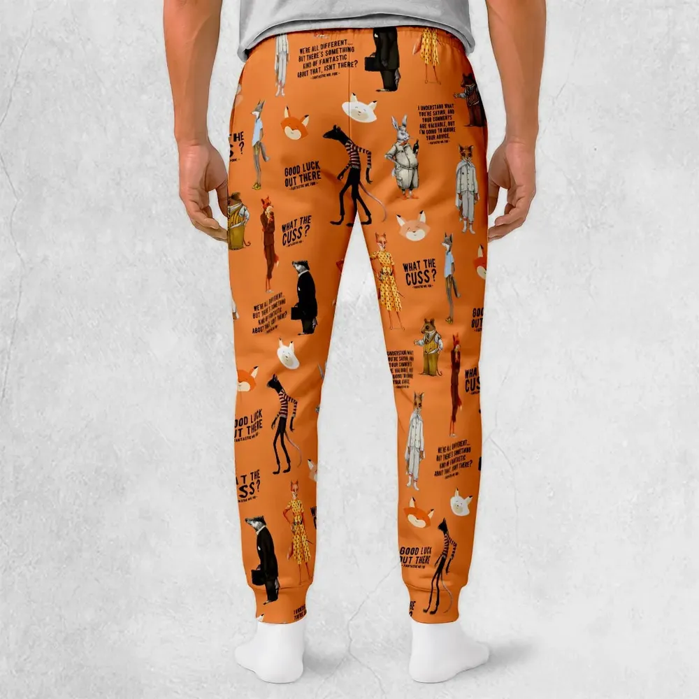 Cuss You Are Fantastic Mr. Fox Sweatpants - 2