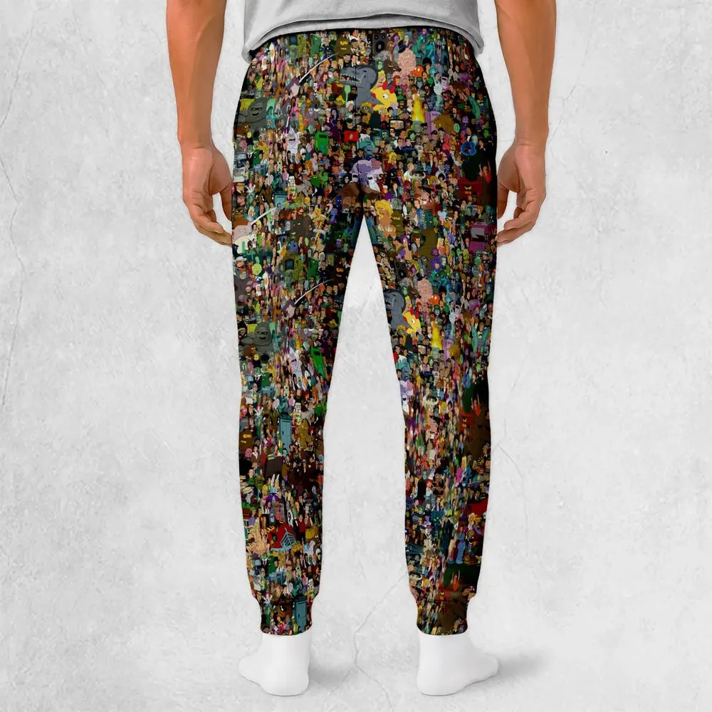 Futurama Characters Sweatpants - 2
