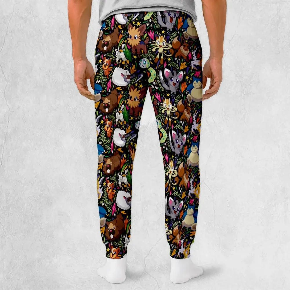 Exotic Tropical Pokemon Sweatpants - 2