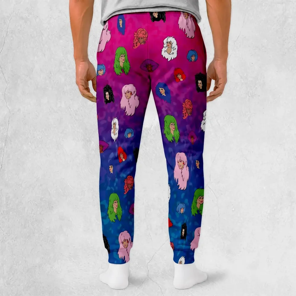 Misfits and Hologram  Jem and the Holograms Sweatpants - 2