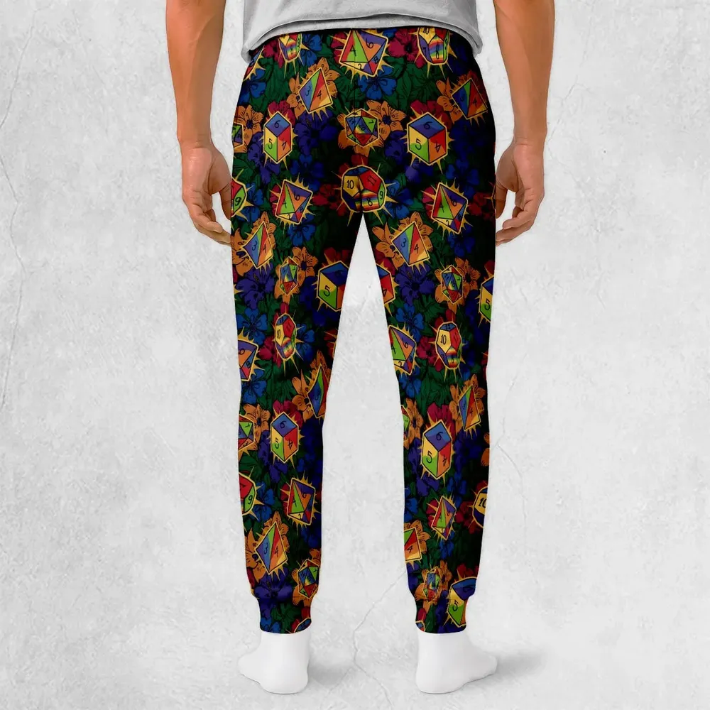 Tropical Dice DnD Sweatpants - 2