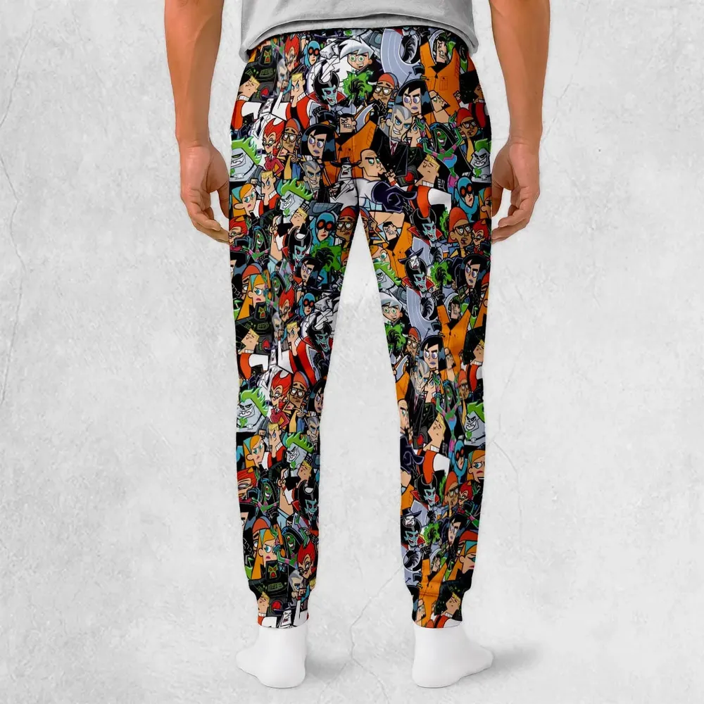 Danny Phantom Characters Collage Sweatpants - 2
