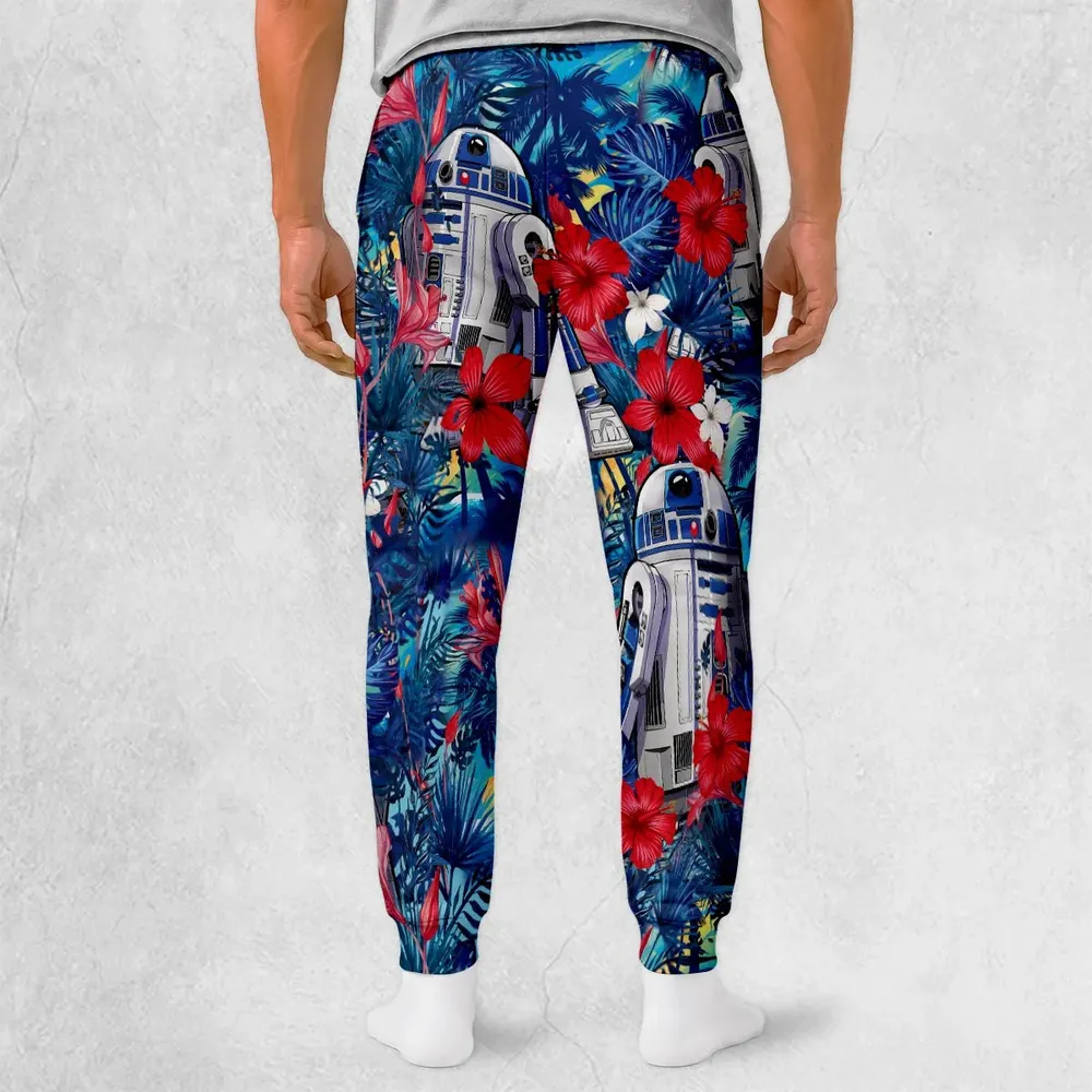Summer Vacation R2 D2 Tropical Sweatpants - 2