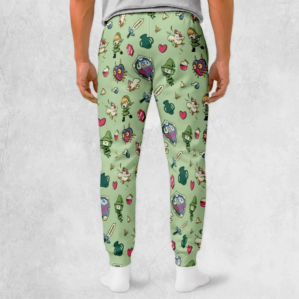Let's Roll Link The Legend of Zelda Sweatpants - 2