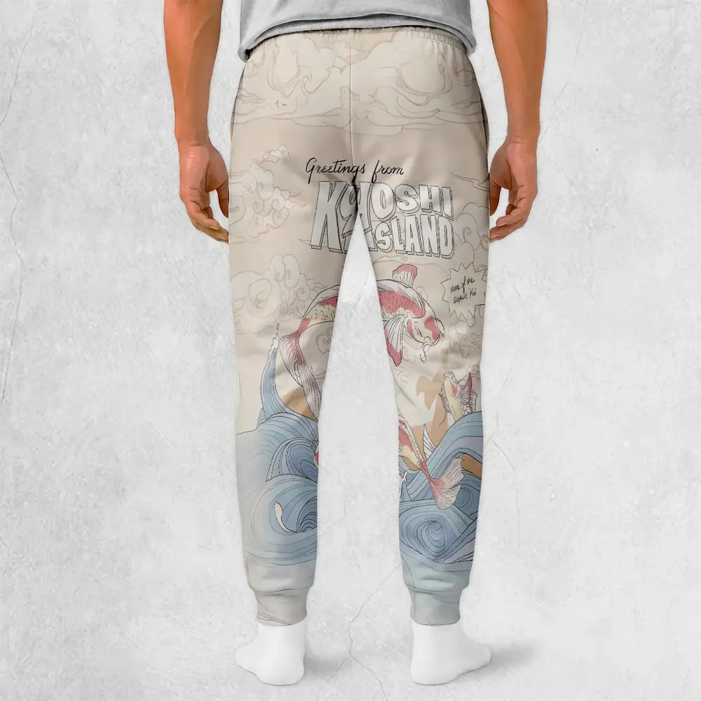 Kyoshi Island Avatar The Last Airbender Sweatpants - 2