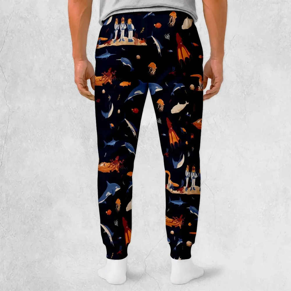 Around The Word Under The Sea Sweatpants - 2