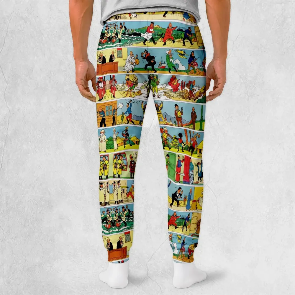 The Story Of Tintin Sweatpants - 2