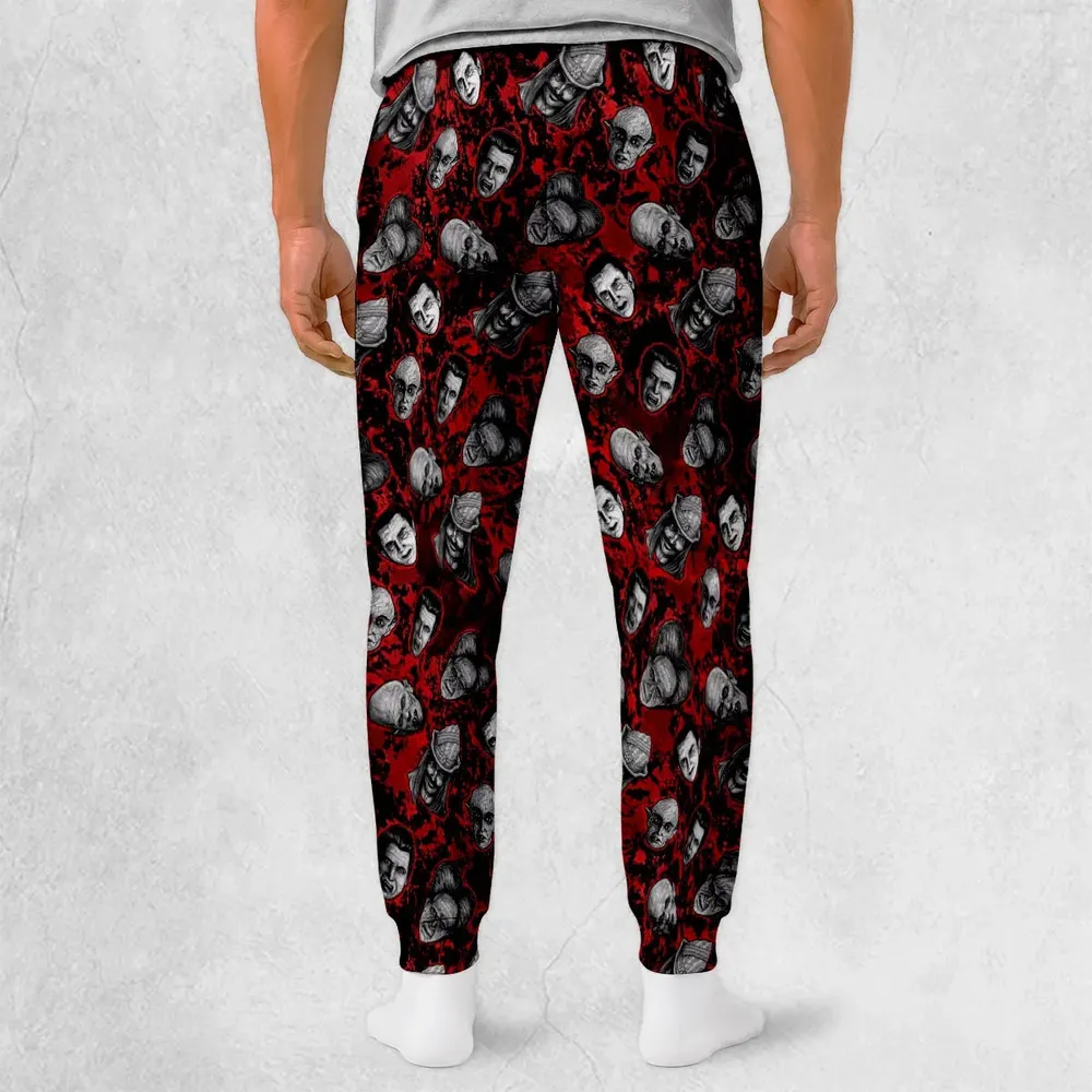 Many Faces Of Dracula Sweatpants - 2