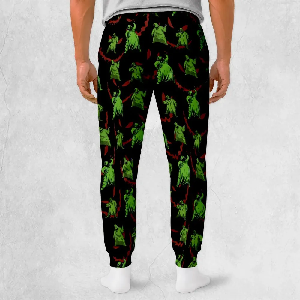 Oogie Boogie Pattern Sweatpants - 2