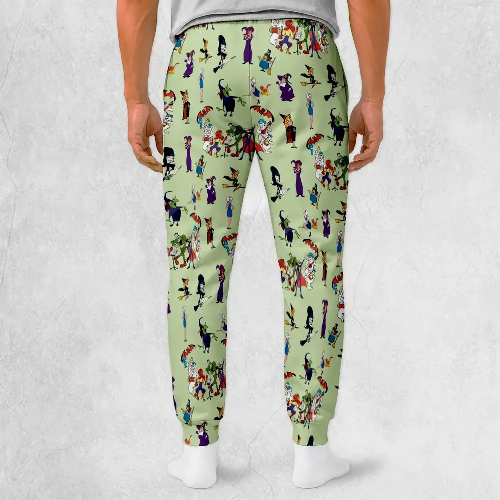 70s Witches Cartoon Characters Sweatpants - 2