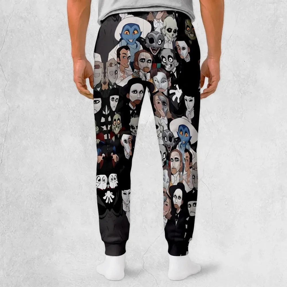Faces The Phantom of Opera Sweatpants - 2