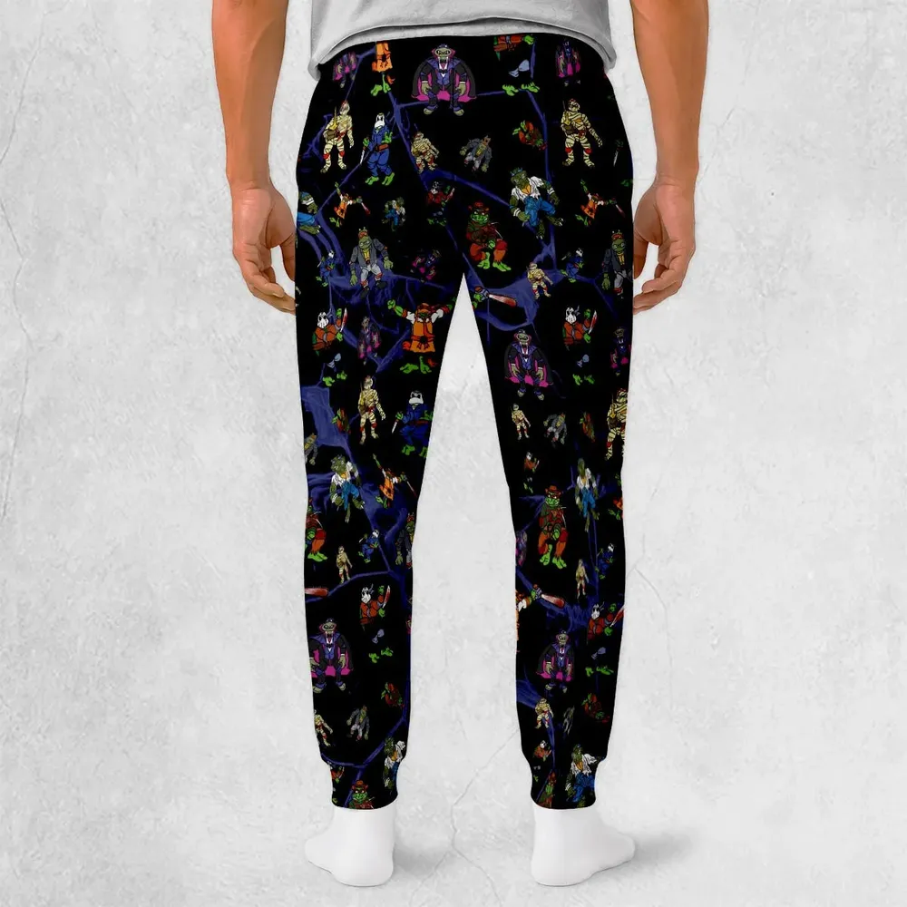 TMNT Universal Monsters And Sewer Slasher Toys Sweatpants - 2