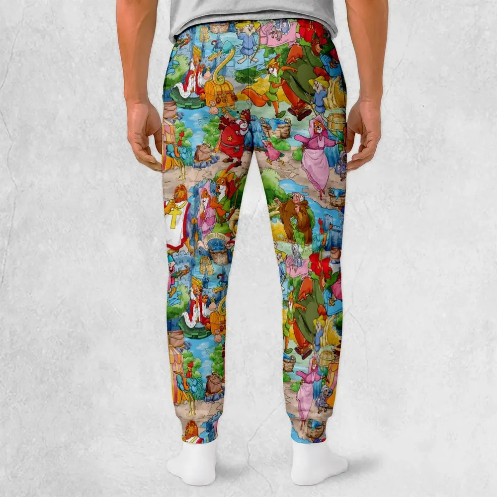 Archer Wood Plaid Robin Hood Sweatpants - 2