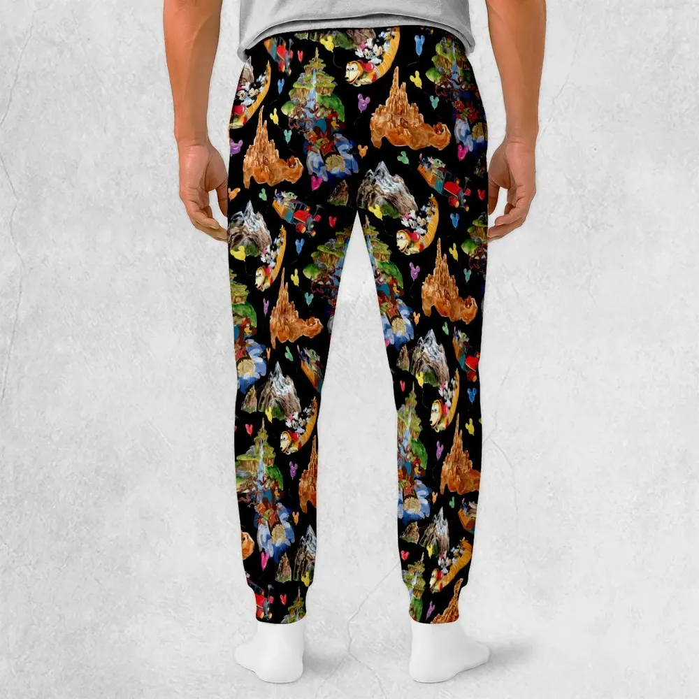 Mountain Magic Kingdom Parks Sweatpants - 2