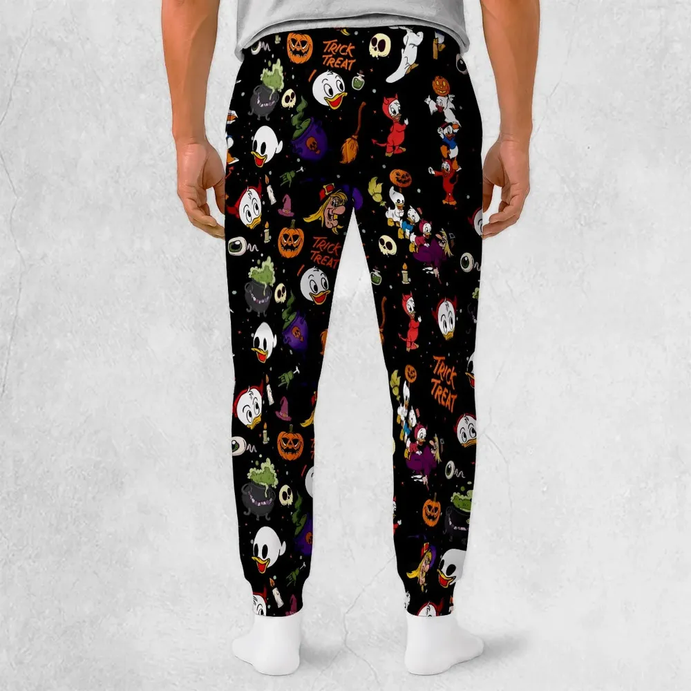 Huey, Dewey and Louie Duck Halloween Sweatpants - 2