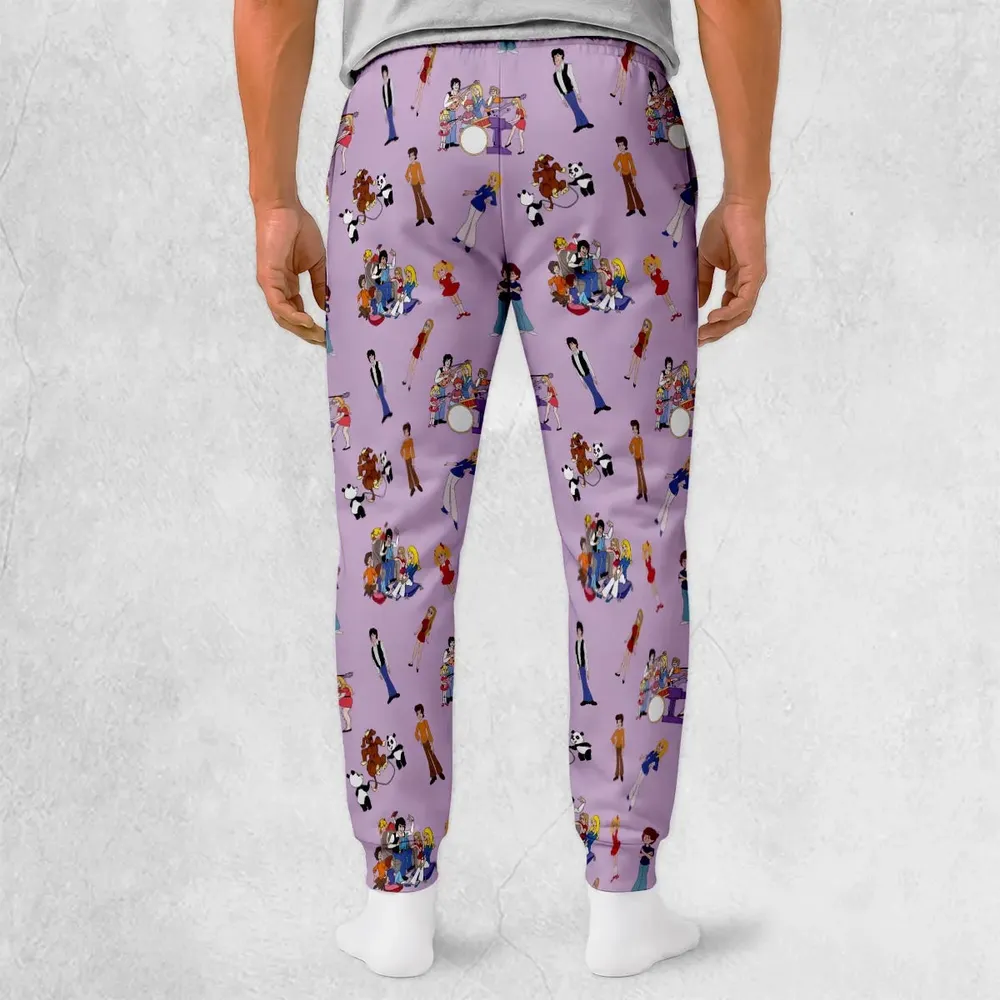 70s The Brady Kids Cartoon Sweatpants - 2