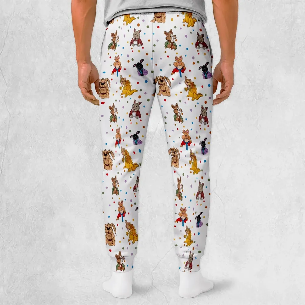 Tale of the Bunny Picnic Characters Sweatpants - 2