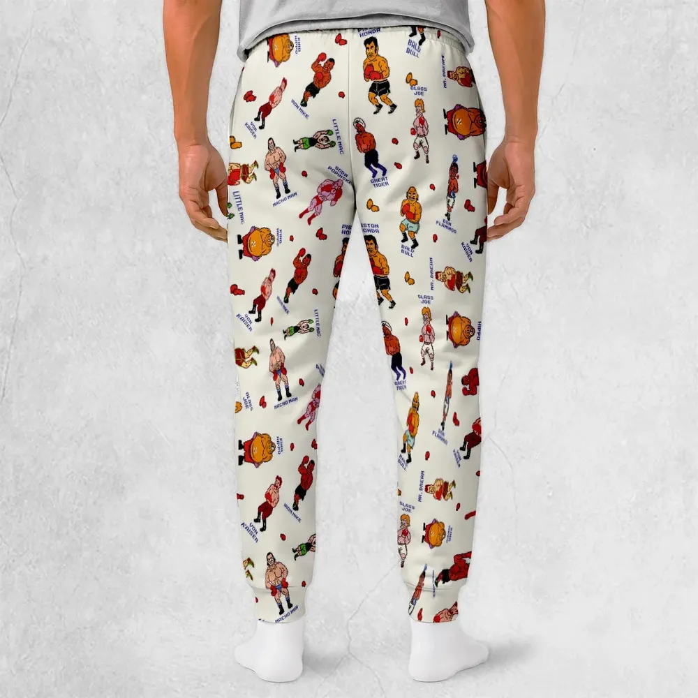 Retro Game Punch Out Sweatpants - 2