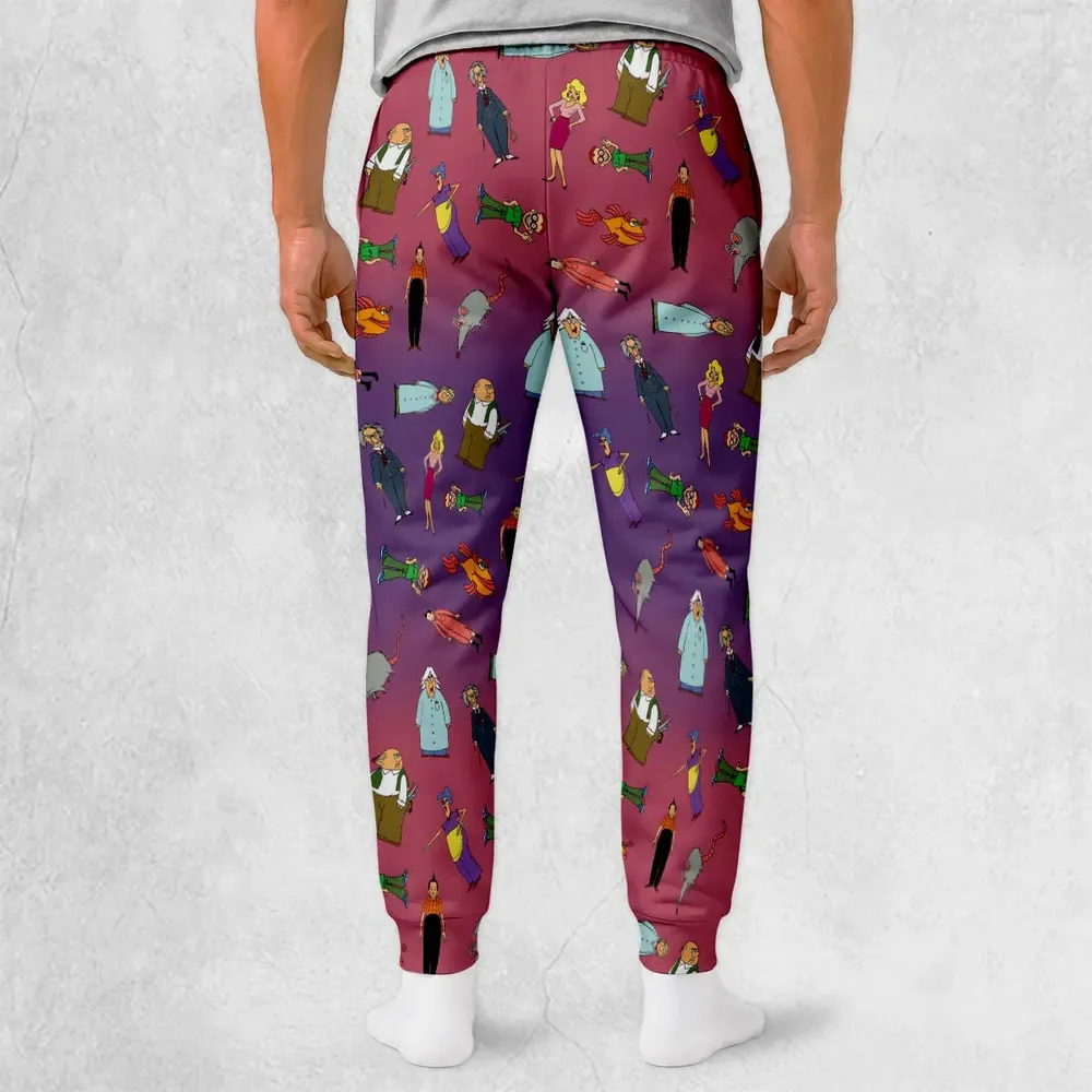 The Completely Mental Misadventures of Ed Grimley Characters Sweatpants - 2