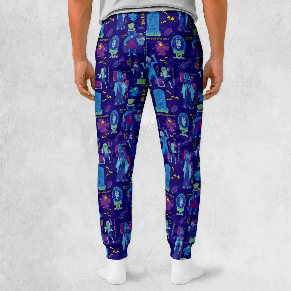 Happy Haunts Journal Haunted Mansion Sweatpants - 2