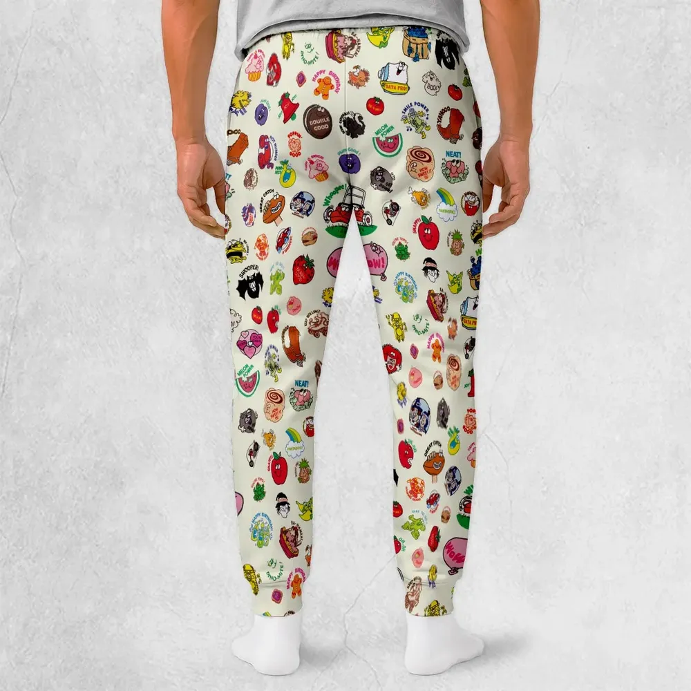 Vintage Trend Matte Scratch & Sniff Sweatpants - 2