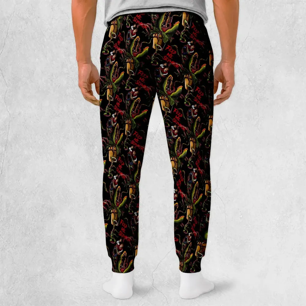 Feed Me Seymour Horror Little Shop Sweatpants - 2