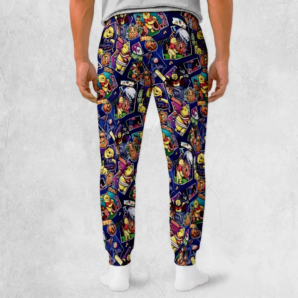 Pooh Bear Halloween Sweatpants - 2
