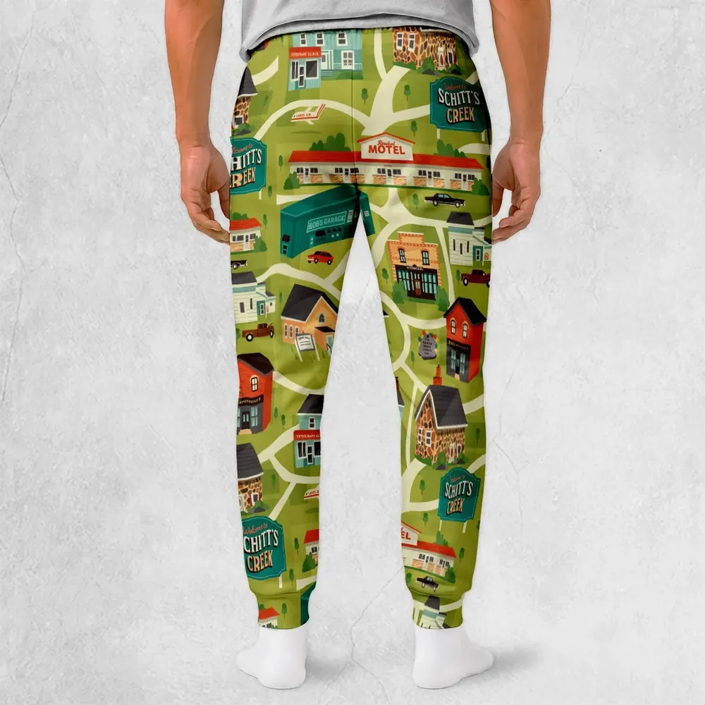 Schitt's Creek Town Map Sweatpants - 2