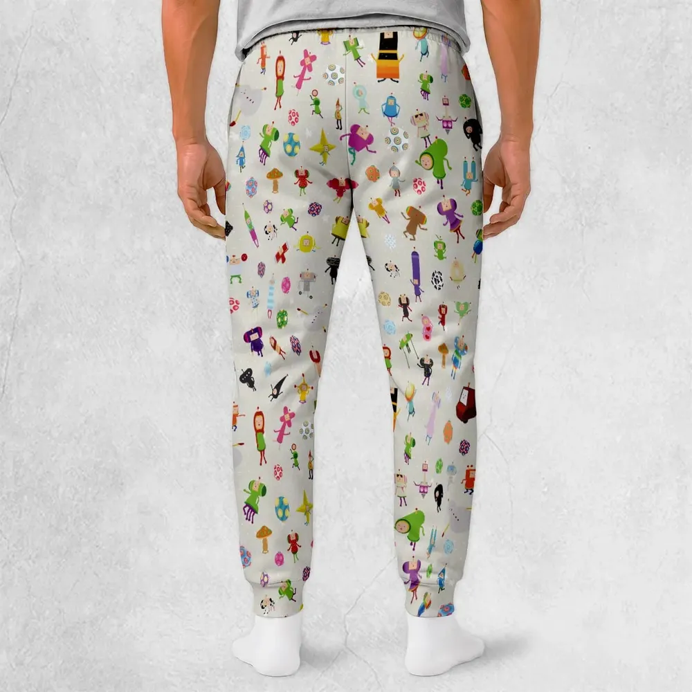 Cute Characters Katamari Sweatpants - 2