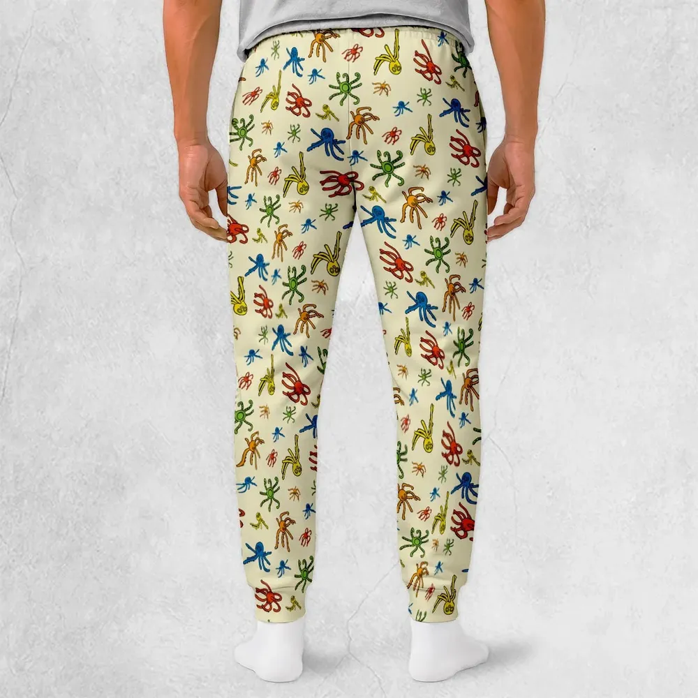 Walks Creeps Tumbles Wacky Wallwalkers Sweatpants - 2