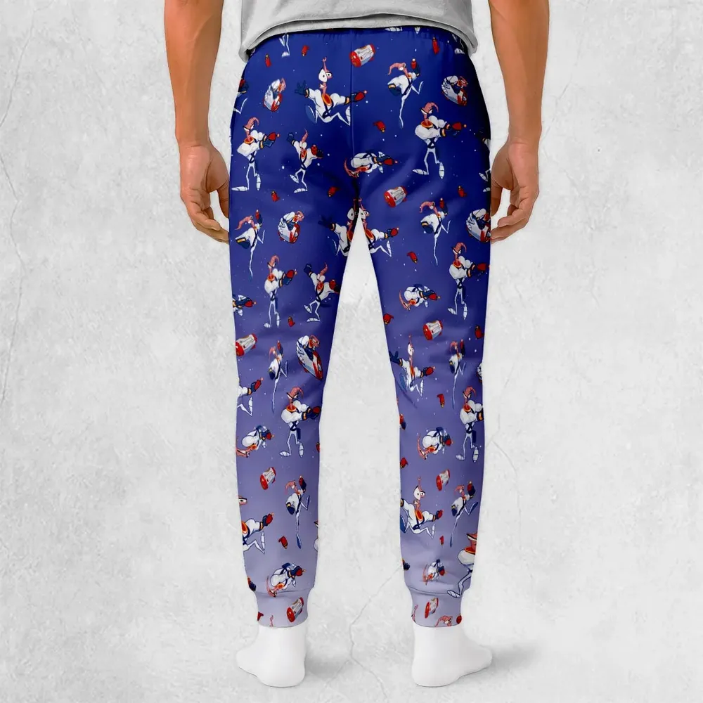 Ungroovy Earthworm Jim Sweatpants - 2