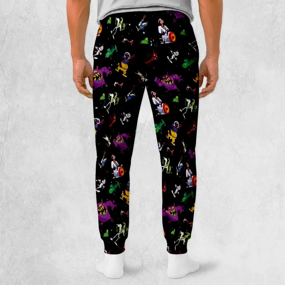 Earthworm Jim And Od Characters Sweatpants - 2
