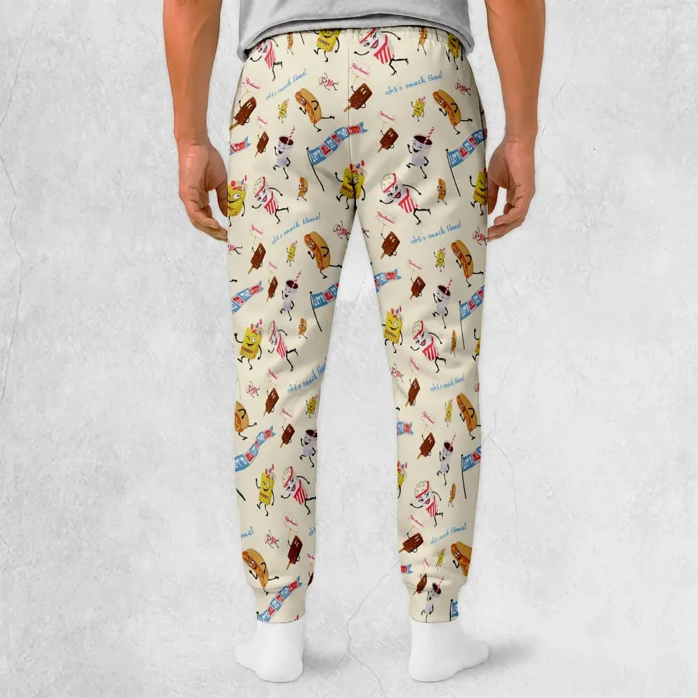 Let's All Go To The Lobby Retro Cartoon Sweatpants - 2