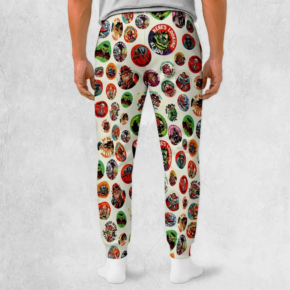Nostalgic Memories Ugly Buttons Sweatpants - 2