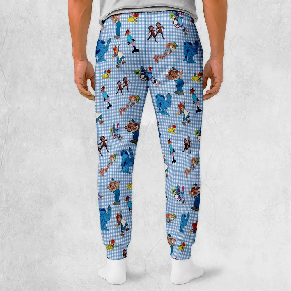 Wholesome Memories Stitched Raggedy Ann & Andy Sweatpants - 2