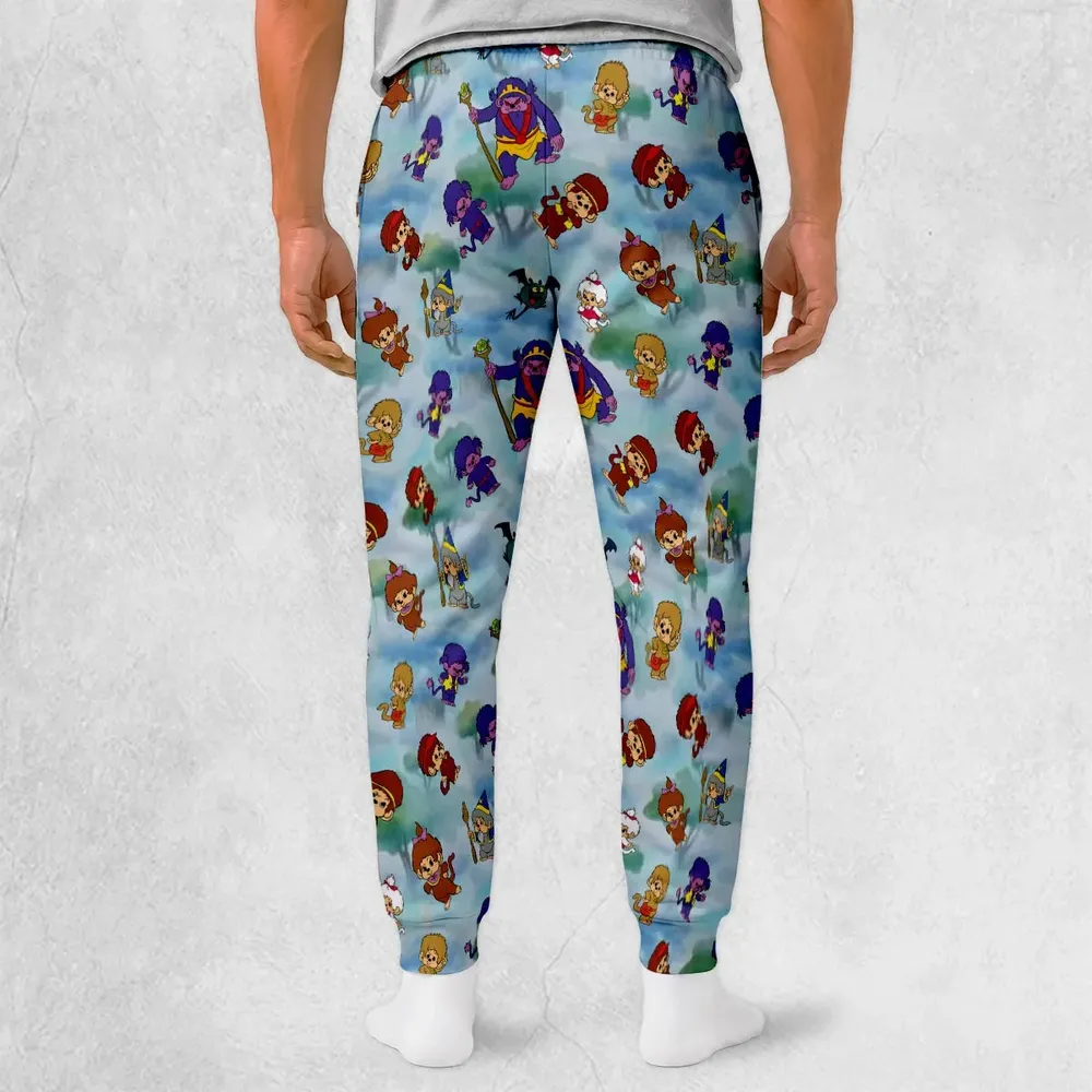 Monchhichis Cartoon Characters Sweatpants - 2