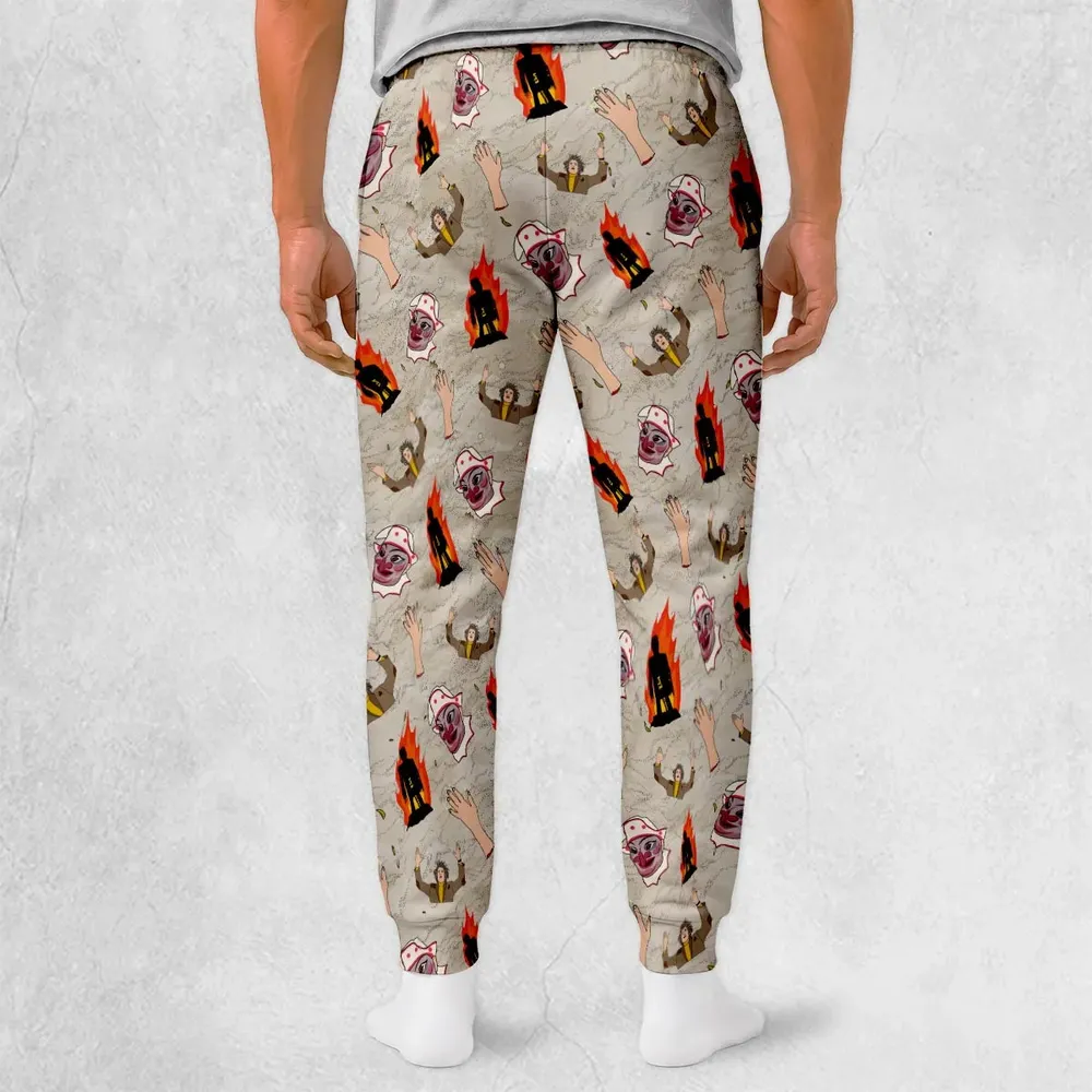 The Wicker Man Pattern Sweatpants - 2