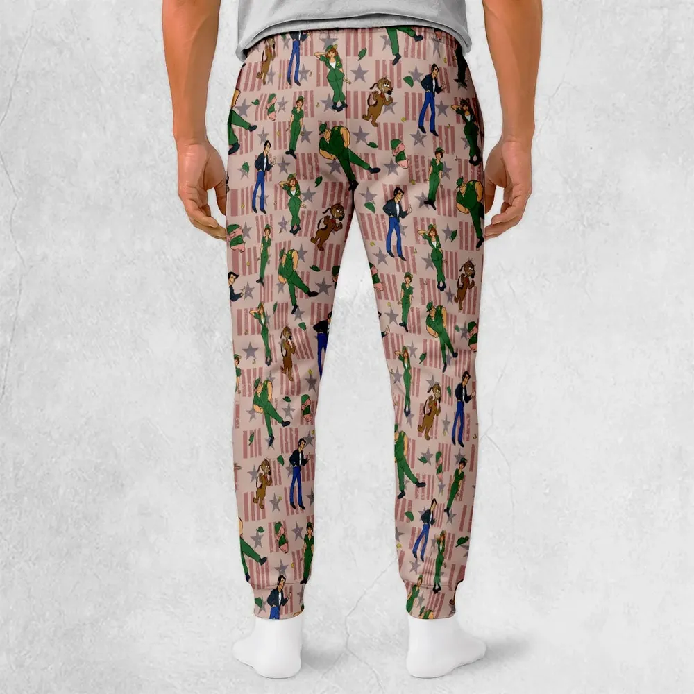 Laverne And Shirley with The Fonz Sweatpants - 2