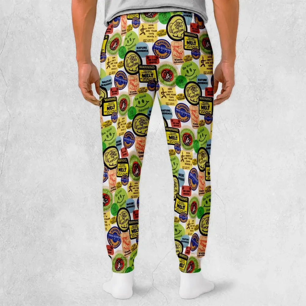 1976 Future Is Here VHS Sweatpants - 2