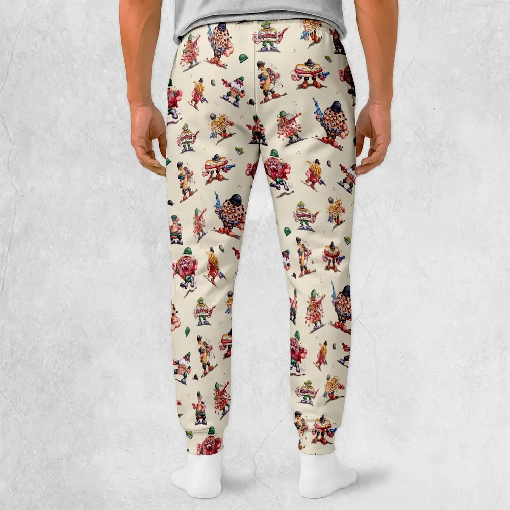 Kitchen Commandos and Refrigerator Rejects Food Fighters Sweatpants - 2